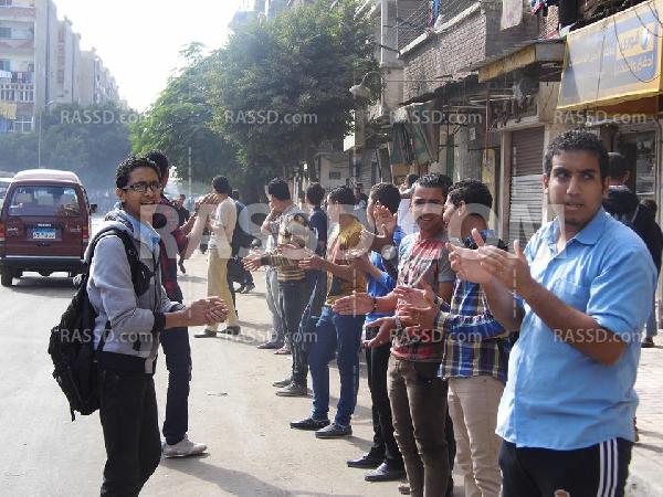 بلطجية يعتدون على وقفة لجبهة الطلاب الأحرار بالإسكندرية