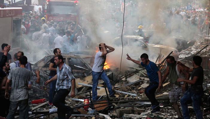 تضارب الأنباء حول حصيلة تفجيري الضاحية الجنوبية ببيروت