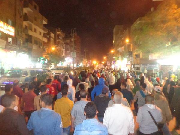 مسيرتان في بني سويف تنديدًا بالانقلاب العسكري