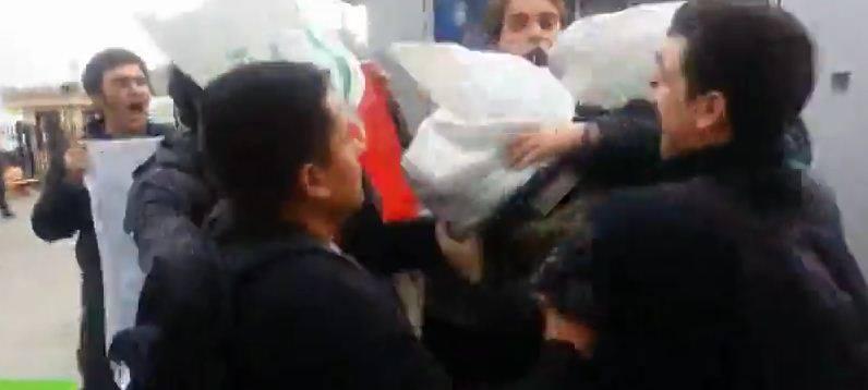 فيديو| لحظة ضرب عسكريين أمريكيين بتركيا