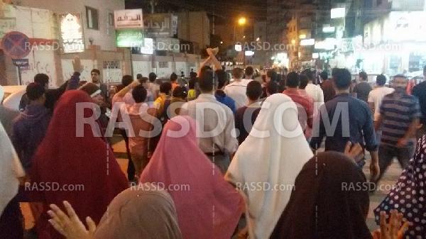 تظاهرة ليلية بالفيوم للتنديد بحملات الاعتقال