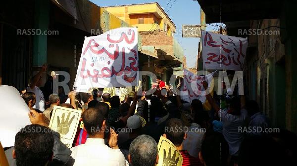 مسيرة لرافضي الانقلاب في العياط للإفراج عن المعتقلين