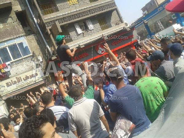 مسيرة حاشدة في المطرية تندد بحكم العسكر