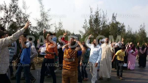 مدن وقري الدقهلية تتظاهر رفضُا للانقلاب
