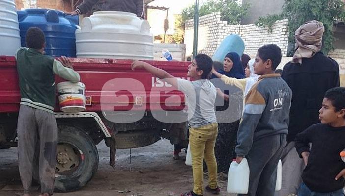 بالصور.. استمرار انقطاع المياه لليوم السابع على التوالي بالإسكندرية
