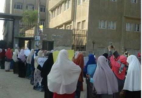 فعالية لطالبات الأزهر في تفهنا الأشراف للإفراج عن المعتقلات