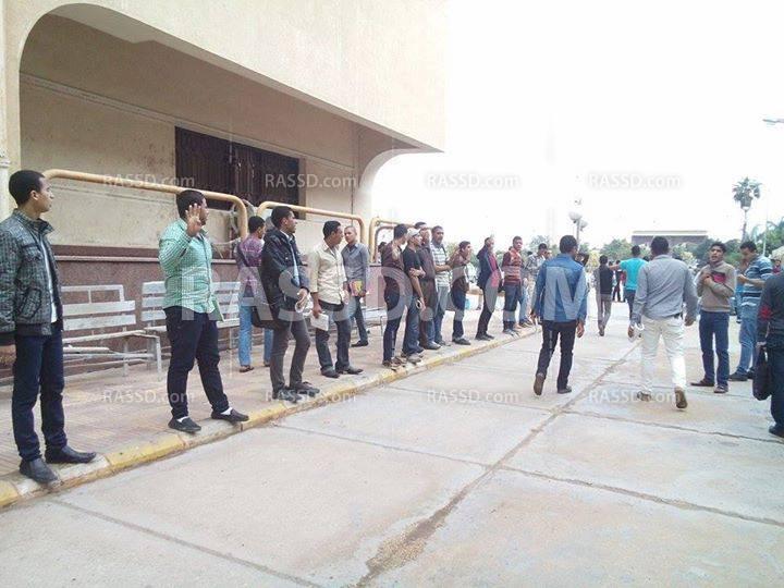 وقفة في أزهر دمنهور إحياءً لذكرى يوم الطالب العالمي