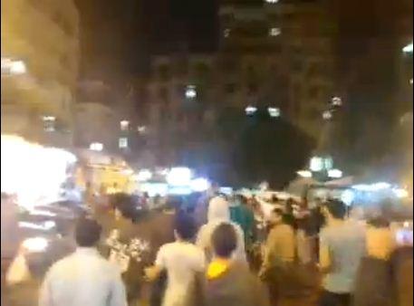 فيديو| تظاهرة مفاجئة في التحرير لإحياء محمد محمود