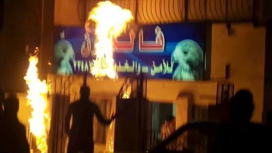 حريق بمقر “فالكون” الزقازيق دون إصابات بشرية