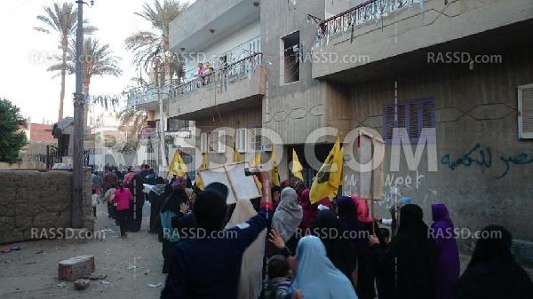 مسيرة مناهضة للانقلاب‬ بالشرقية