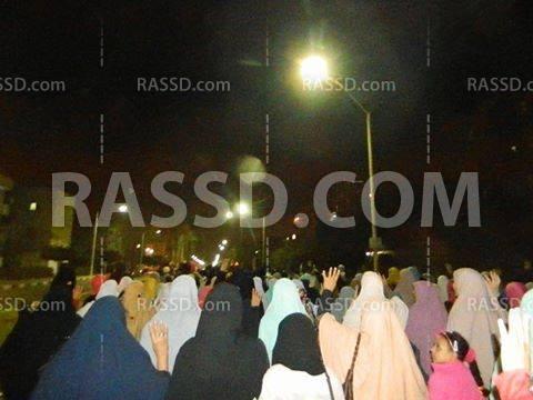 3 مسيرات مناهضة للانقلاب بالمنوفية