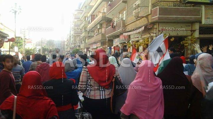 مسيرة لطلاب جامعة المنصورة إحياءً لذكرى “محمد محمود”