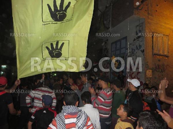 صور| مسيرة ليلية في دمياط لـ”شباب ضد الانقلاب”