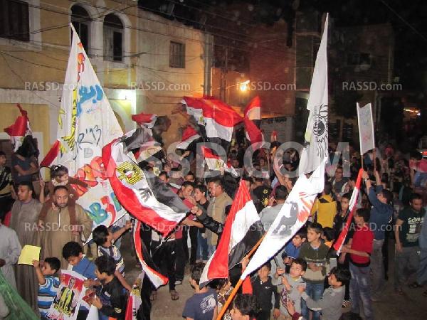 مسيرة ليلية بالقليوبية ختامًا لفاعليات”عودوا لثكانتكم”