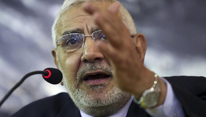 بلاغ يتهم عبدالمنعم أبو الفتوح بالخيانة العظمى