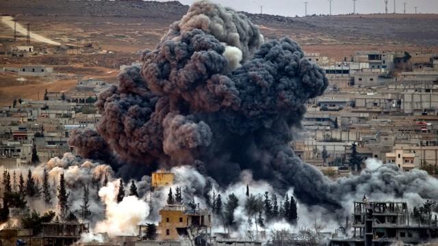 عشرات الغارات للحلفاء ضد “داعش”