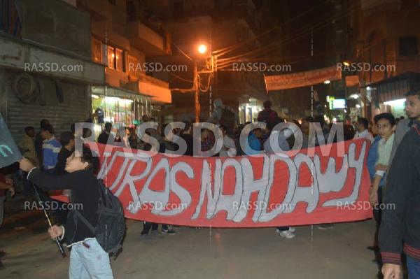 سبع دقائق.. عمر مسيرة رافضة للانقلاب بطنطا