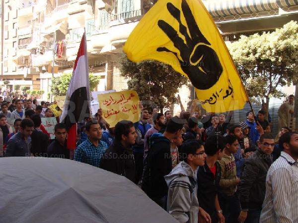 مسيرة لـ “شباب ضد الانقلاب” بطلخا بجمعة”مجزرة القرن”