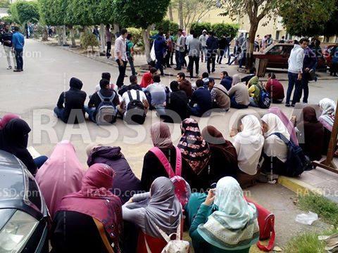 طلاب كلية العلوم بالأسكندرية يضربون عن الدراسة