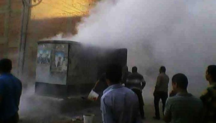 انفجار “محول كهرباء” بلجنة انتخابية في الدقهلية