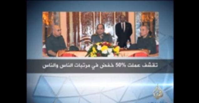 فيديو..السيسي يدعو لرفع الدعم عن الطاقة والخبز وخفض المرتبات 50%