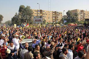 الآلاف في مسيرة حاشدة بمدينة نصر ضد الانقلاب