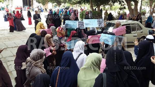 مسيرة لطالبات أزهر أسيوط تحت شعار “غضبنا بركان”