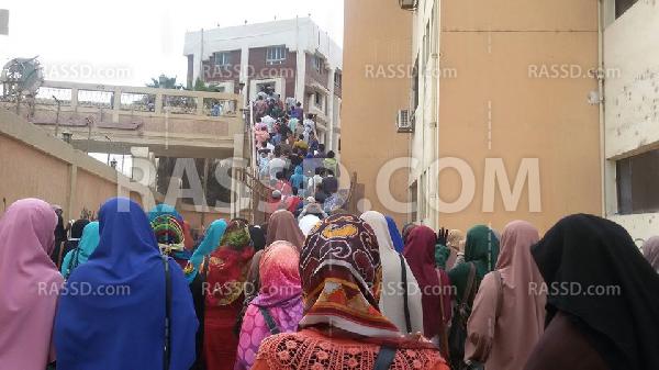 تظاهرة لطلاب “‏الفيوم” ‬تنديدًا باقتحام أمن الانقلاب للجامعة