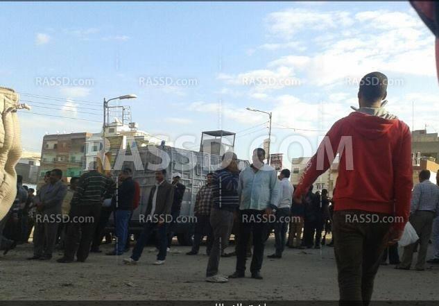 أهالي الدقهلية يقطعون الطريق احتجاجًا على اختطاف فتاة