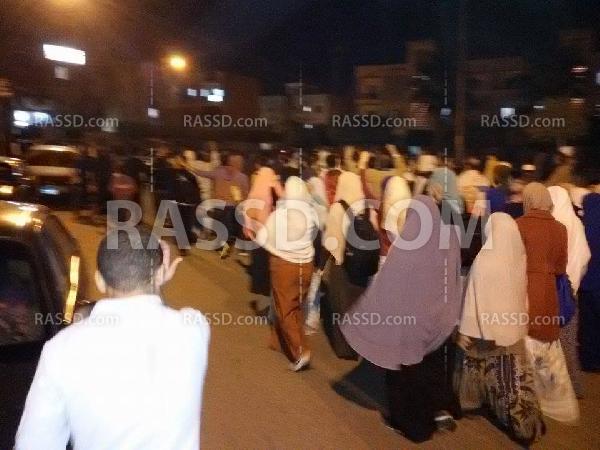 صور| مسيرتان بالسادات للمطالبة بحرية المعتقلين