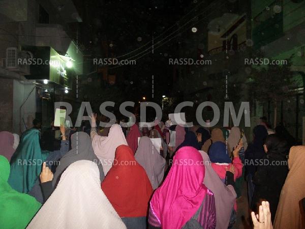 صور| بني سويف تتظاهر للتنديد بغلاء الأسعار