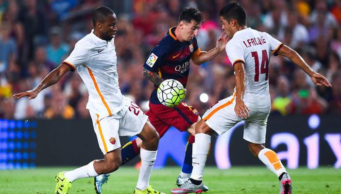 التشكيل الرسمي لمباراة برشلونة وروما