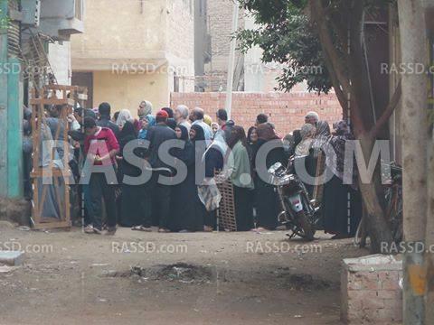 ازدحام مخابز المنوفية في أول يوم للمنظومة الجديدة