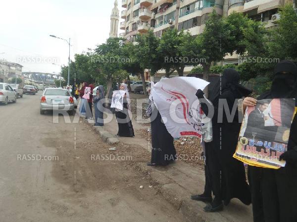 صور| فعاليتان نسائيتان في الدقهلية تنديدًا باعتقال الفتيات