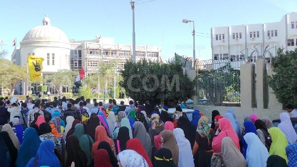 استمرار فعاليات “طلاب ضد الانقلاب” بجامعة الفيوم