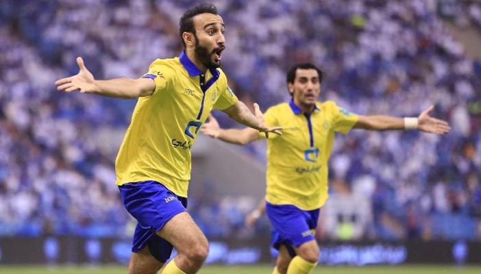الدوري السعودي: هزازي يقود النصر للفوز على الفتح بثلاثية