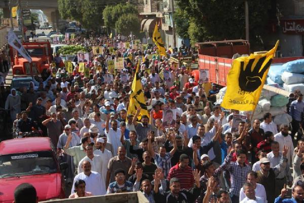 محافظ بني سويف يحدد أماكن التظاهرات