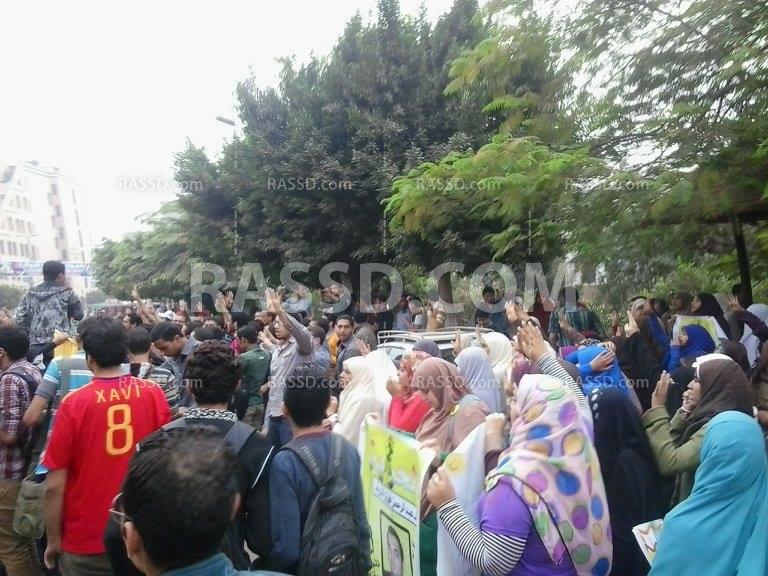 وقفة لـ”طلاب ضد الانقلاب” بشبين الكوم واعتقال أحد أفرادها