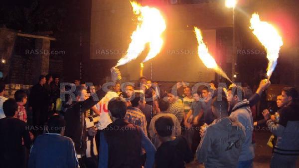 صور..وقفة لـ”عفاريت ضد الإنقلاب” ضد قانون التظاهر بالشرقية