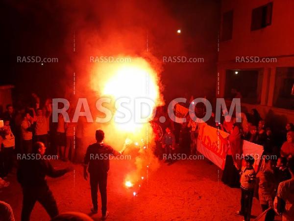 صور| تظاهرة ليلية لـ”شباب ضد الانقلاب” بدمياط