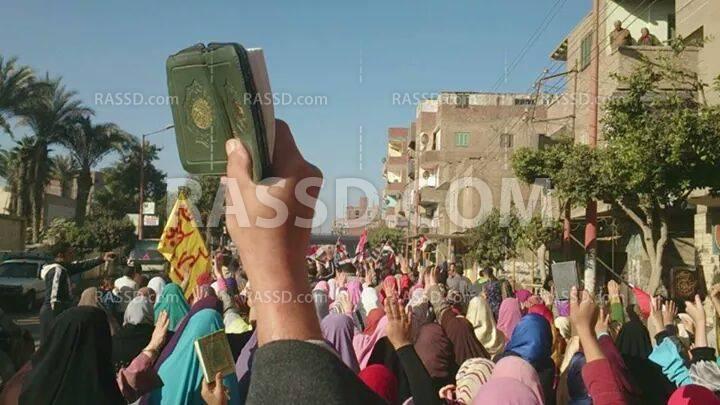 مسيرة صباحية في بركة السبع بداية أسبوع “الله أكبر.. إيد واحدة”