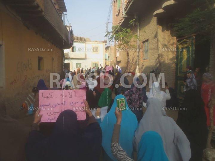 مسيرة صباحية لرافضي الانقلاب بمدينة ناصر في بني سويف