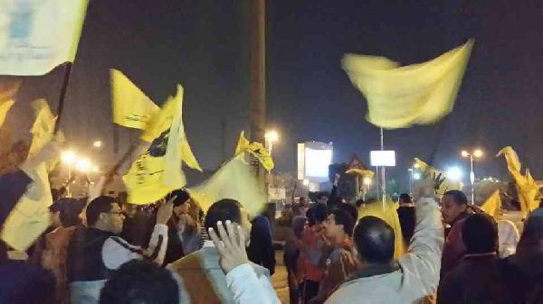 صور| مدينة نصر ومصر الجديدة تتظاهران تنديدًا بحكم العسكر