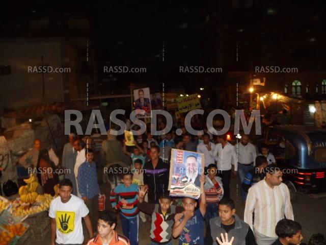 مسيرة رافضة للإنقلاب العسكري بسقارة