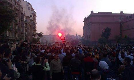 فيديو| بث مباشر لمظاهرات التحرير للتنديد ببرآءة مبارك