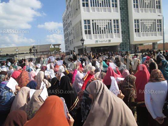 ‫طلاب دمنهور ينظمون مسيرة رفضًا لبراءة المخلوع