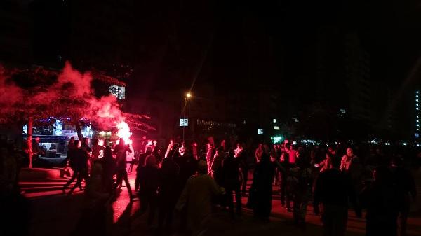 “يسقط سيسي مبارك” هتاف مسيرة مصر الجديدة