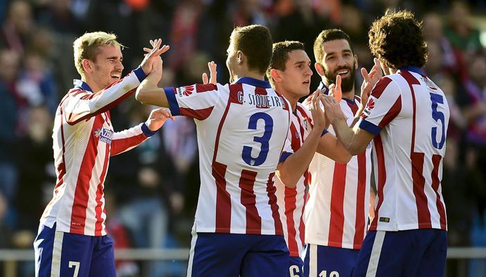 أتليتيكو مدريد يفوز على ديبورتيفو بثنائية صعبة