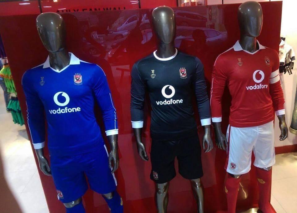 قميص الأهلي الجديد يظهر في “الأهلي ستور”