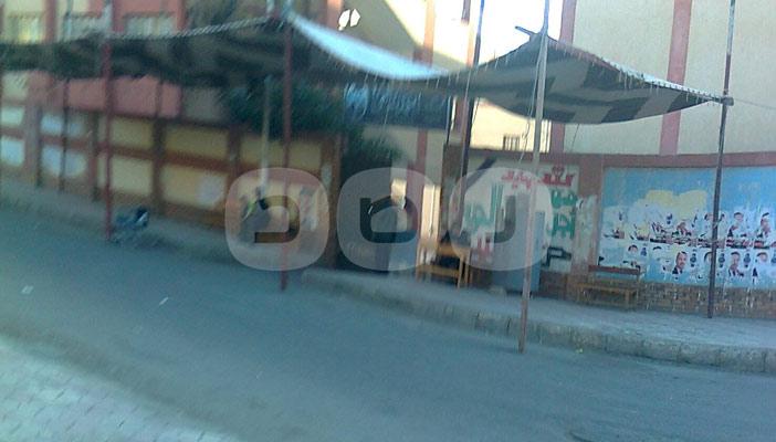 بالصور.. اللجان الانتخابية ببورسعيد خالية من الناخبين في جولة الإعادة